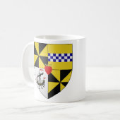 Campbell von Glenlyon-Waffen Kaffeetasse (Vorderseite Links)