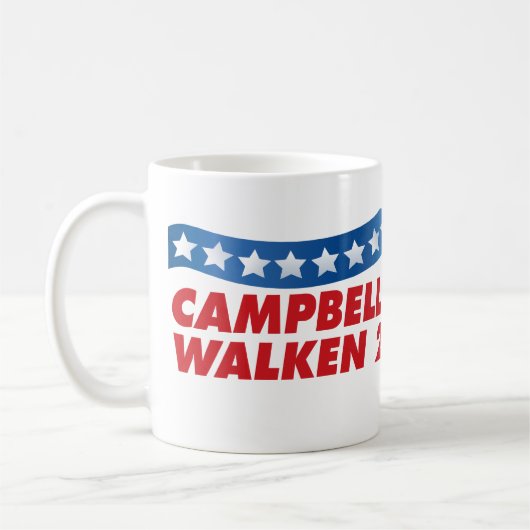 Campbell/Walken 2012 Kaffeetasse (Links)