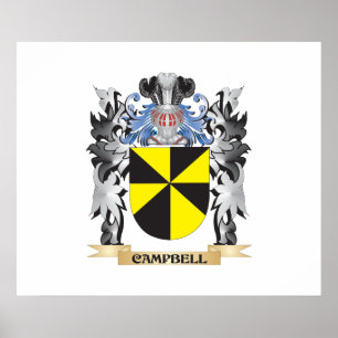 Campbell-Wappen - Familienwappen Poster