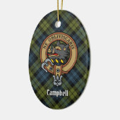 Campbell Wappen Keramik Ornament (Links)