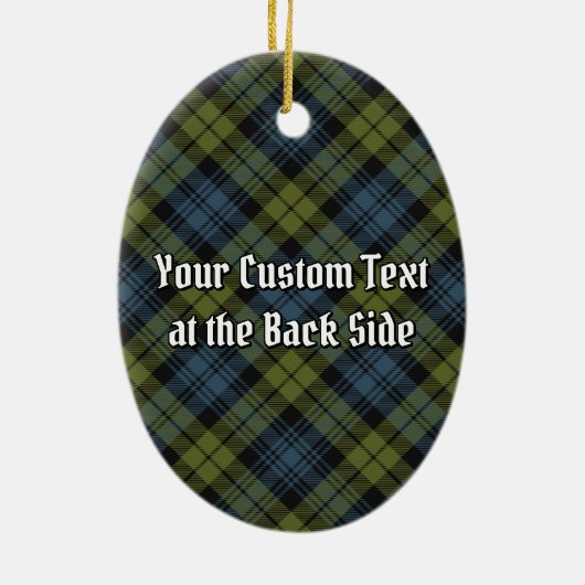 Campbell Wappen Keramik Ornament (Hinten)