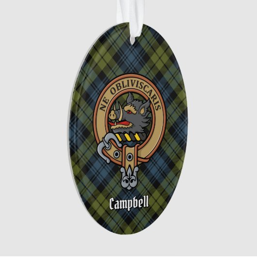 Campbell Wappen Ornament (Vorderseite)