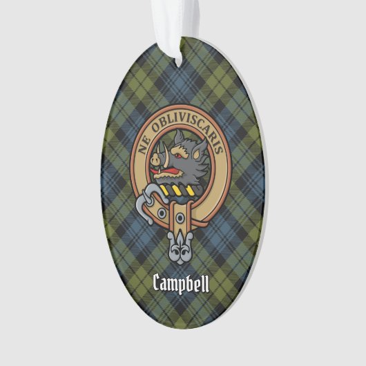 Campbell Wappen Ornament (Vorderseite)