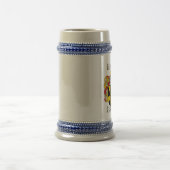 Campbell-Wappen Stein/Campbell-Familie Bierglas (Mittel)