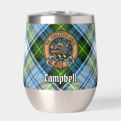 Campbell Wappen über Dress Tartan (Vorderseite)