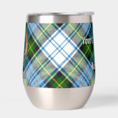 Campbell Wappen über Dress Tartan (Links)