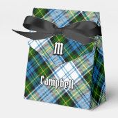 Campbell Wappen über Dress Tartan Geschenkschachtel (Vorderseite)