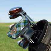 Campbell Wappen über Dress Tartan Golf Head Cover Golf Headcover (In Situ)