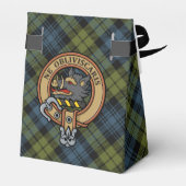 Campbell Wappen über Tartan Gevor Box Geschenkschachtel (Rückseite)