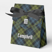 Campbell Wappen über Tartan Gevor Box Geschenkschachtel (Vorderseite)