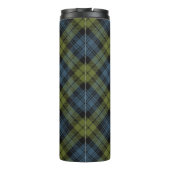 Campbell Wappen über Tartan Thermosbecher (Rückseite)
