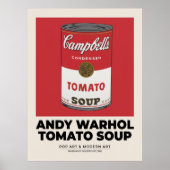 Campbells Tomato Soup Poster (Vorne)
