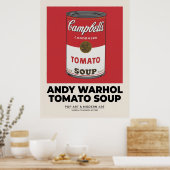 Campbells Tomato Soup Poster (Küche)