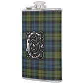 Campbelltartan-alte Schottland-Flasche Flachmann (Links)