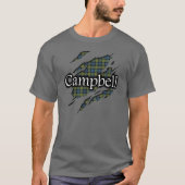 Campbelltartan-Geist-Shirt T-Shirt (Vorderseite)