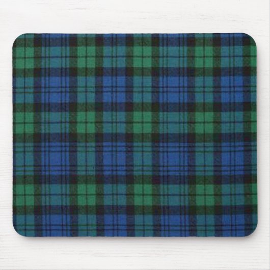 Campbelltartan-karierte Mausunterlage Mousepad (Vorne)