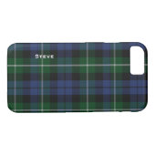 CampbellTartan karierter iPhone 7 Fall Case-Mate iPhone Hülle (Rückseite (Horizontal))