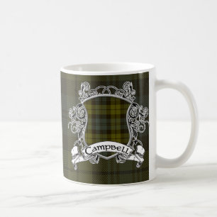 Campbelltartan-Schild Kaffeetasse