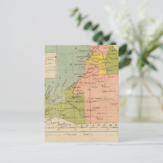 Campeche, Mexiko Postkarte (Stehend Vorderseite)