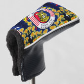 Campeones 2022 C.D. FAS El Salvador Futbol Golf Headcover (3/4 Vorderseite)