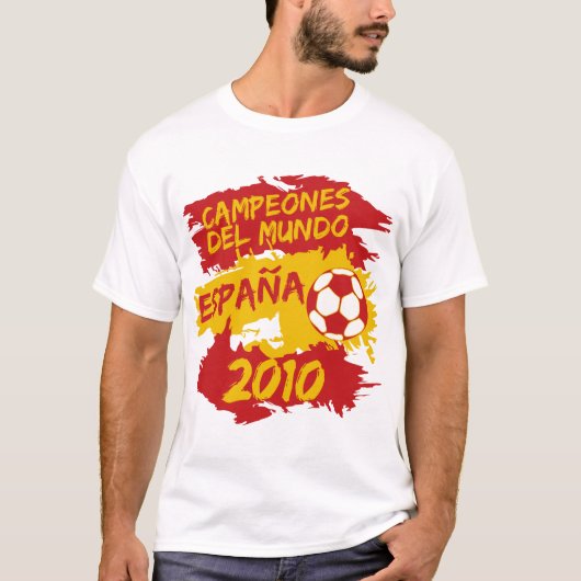 Campeones Del Mundo 2010 T-Shirt (Vorderseite)