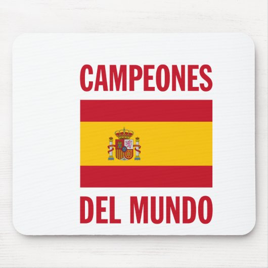 CAMPEONES DEL MUNDO MOUSEPAD (Vorne)