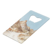 Camper Adventure Geldbeutel Flaschenöffner (Rückseite Schrägansicht)