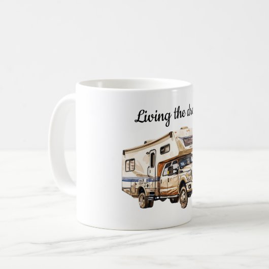 Camper Adventure Kaffeetasse (Vorderseite Links)