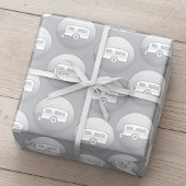 Camper-Anhänger Geschenkpapier