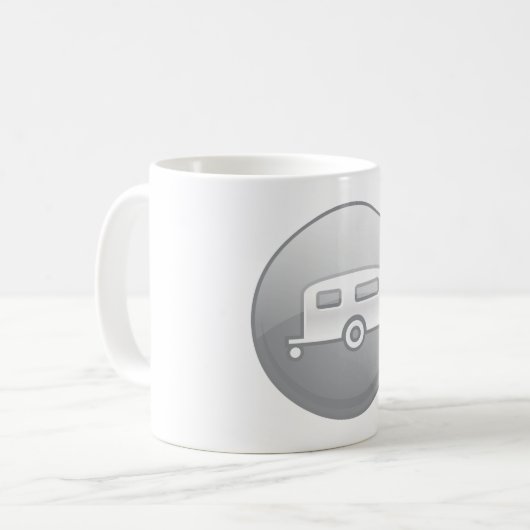 Camper-Anhänger Kaffeetasse (Vorderseite Links)