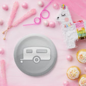 Camper-Anhänger Pappteller (Party)