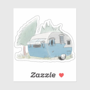 Camper Aufkleber