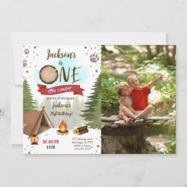 Camper Birthday Foto Einladung