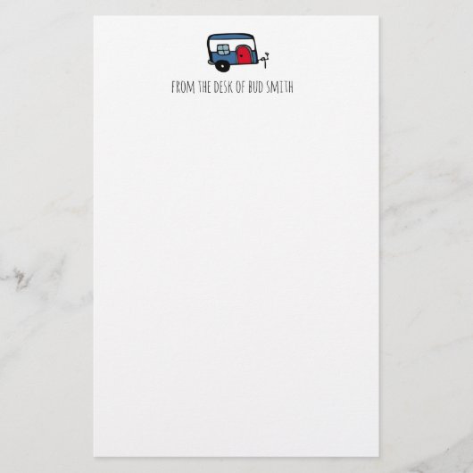 Camper Briefpapier (Vorderseite)