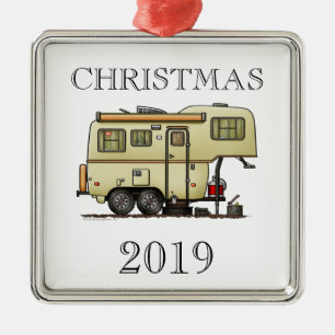 Camper Camper RV Happy Camper Ornament Aus Metall