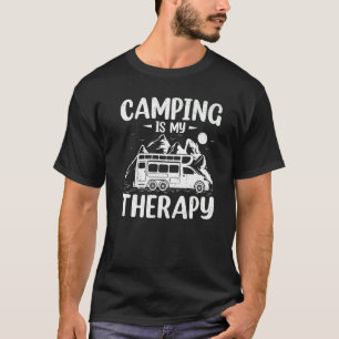 Camper Camping ist meine Therapie T-Shirt