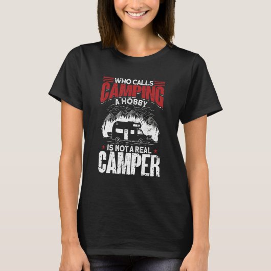 Camper Caravan Camping 2 T-Shirt (Vorderseite)