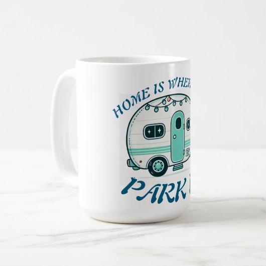 Camper Coffee Mug by Sommer Hamilton Kaffeetasse (Vorderseite Links)