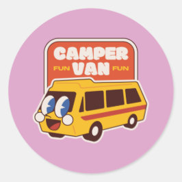 Camper Fun Van Sticker