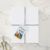 Camper Geburtstag Geschenkanhänger (Mit Garn)