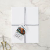 Camper Geburtstag  Geschenkanhänger (Mit Garn)