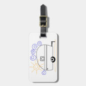 Camper Gepäckanhänger (Vorderseite vertikal)