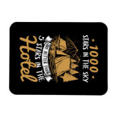 Camper Geschenk 1000 Sterne im Himmel Magnet (Horizontal)