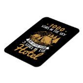 Camper Geschenk 1000 Sterne im Himmel Magnet (Linke Seite)