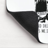 Camper-Geschenk | Einige Mädchen gehen zum Geburts Mousepad (Ecke)