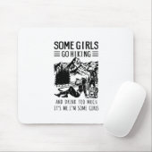 Camper-Geschenk | Einige Mädchen gehen zum Geburts Mousepad (Mit Mouse)