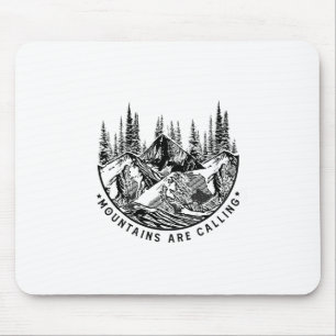 Camper-Geschenk Gebirge rufen Geburtstag an Mousepad