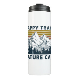 Camper-Geschenk   Happy Trails Nature Call Birthda Thermosbecher