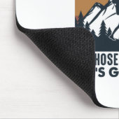 Camper-Geschenk | Ich bin das Gelassen Mädchen zum Mousepad (Ecke)