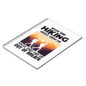 Camper-Geschenk | Nehmen Sie niemals Wanderberatun Notizblock (Linke Seite)